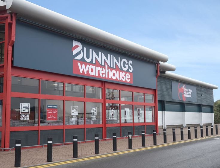 Bunnings ha aperto il suo primo negozio in Gran Bretagna