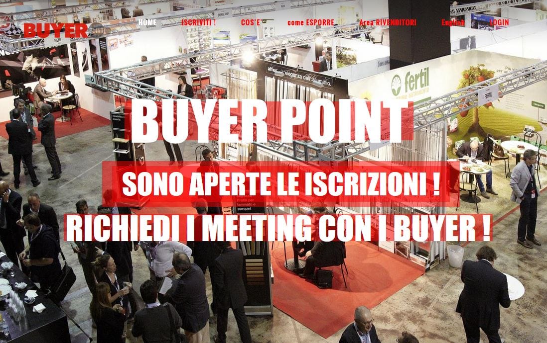 Aperte le iscrizioni a Buyer Point 2015!