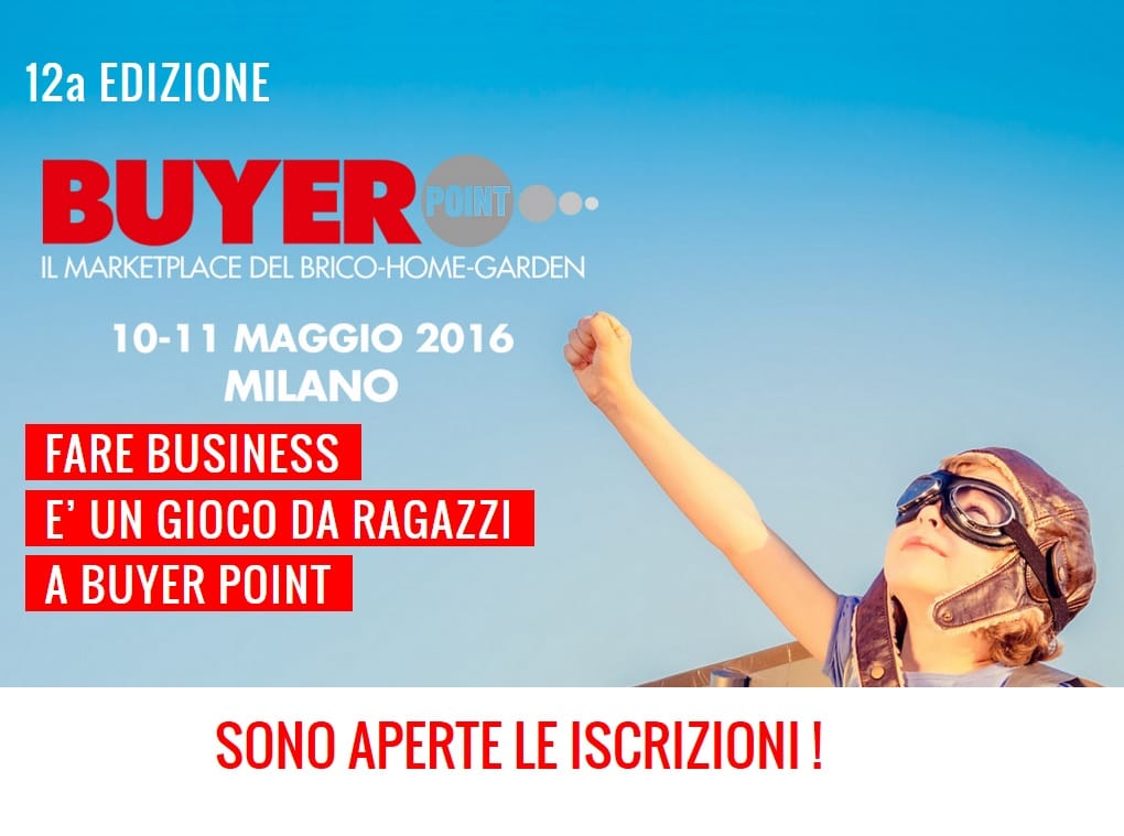 Aperte le iscrizioni a Buyer Point 2016!