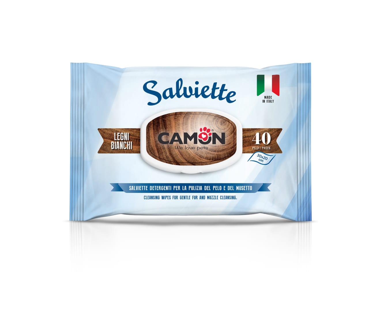 Salviette detergenti per pet