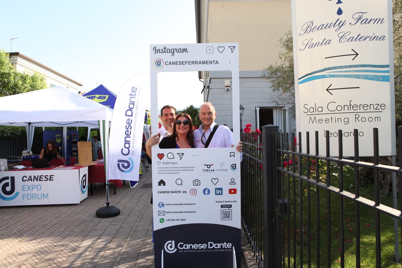 ​La ferramenta e i professionisti della sicurezza al Canese Expo Forum