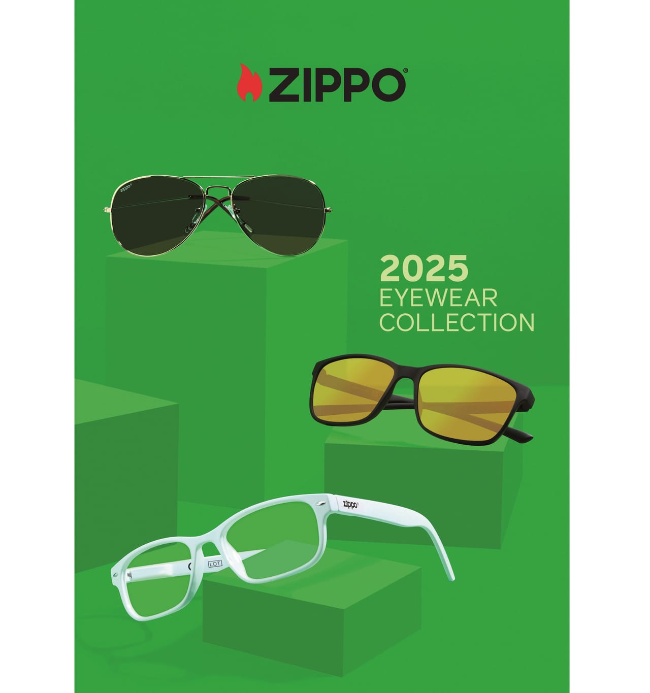 Il nuovo catalogo "Zippo® 2025 Eyewear Collection”