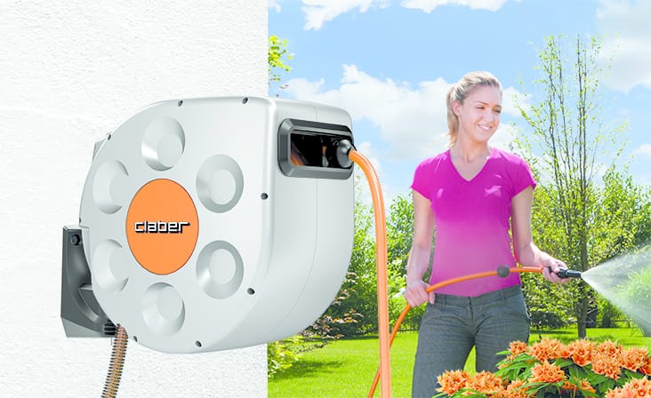 Avvolgitubo automatico con ritorno assistito