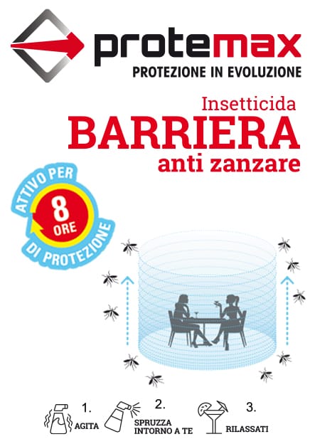 Protemax barriera anti zanzare: la zanzariera invisibile