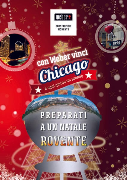 Cliente e negoziante volano a Chicago con Weber!