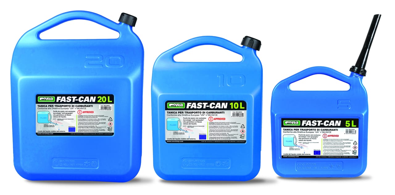 Taniche per trasporto carburante