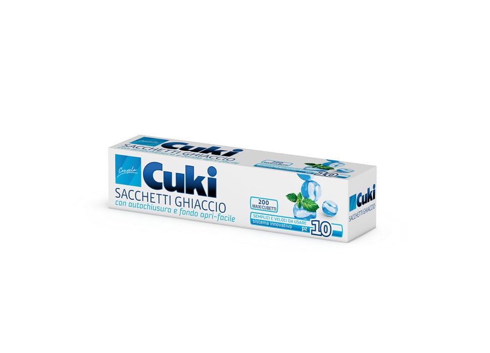 Cuki Sacchetti Ghiaccio