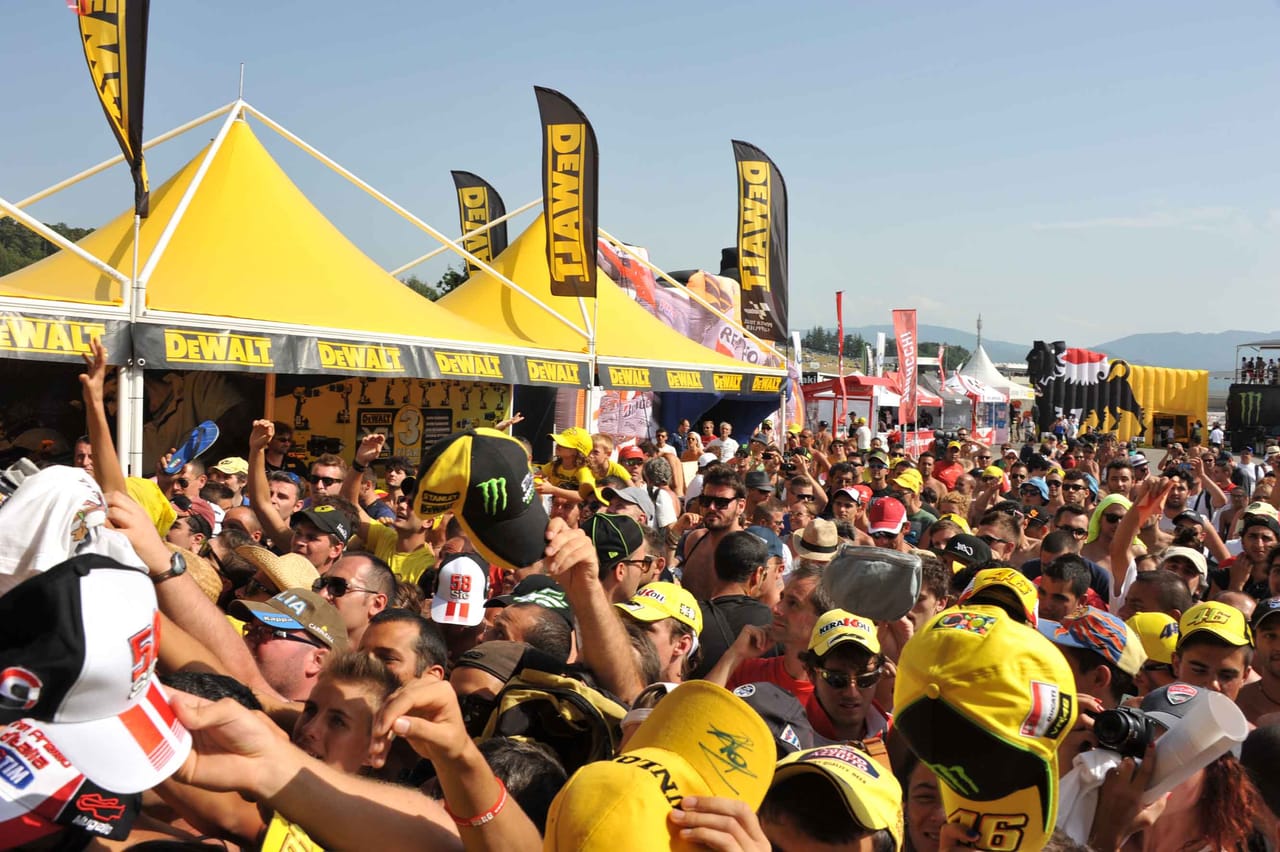 DeWalt e Stanley al Moto GP