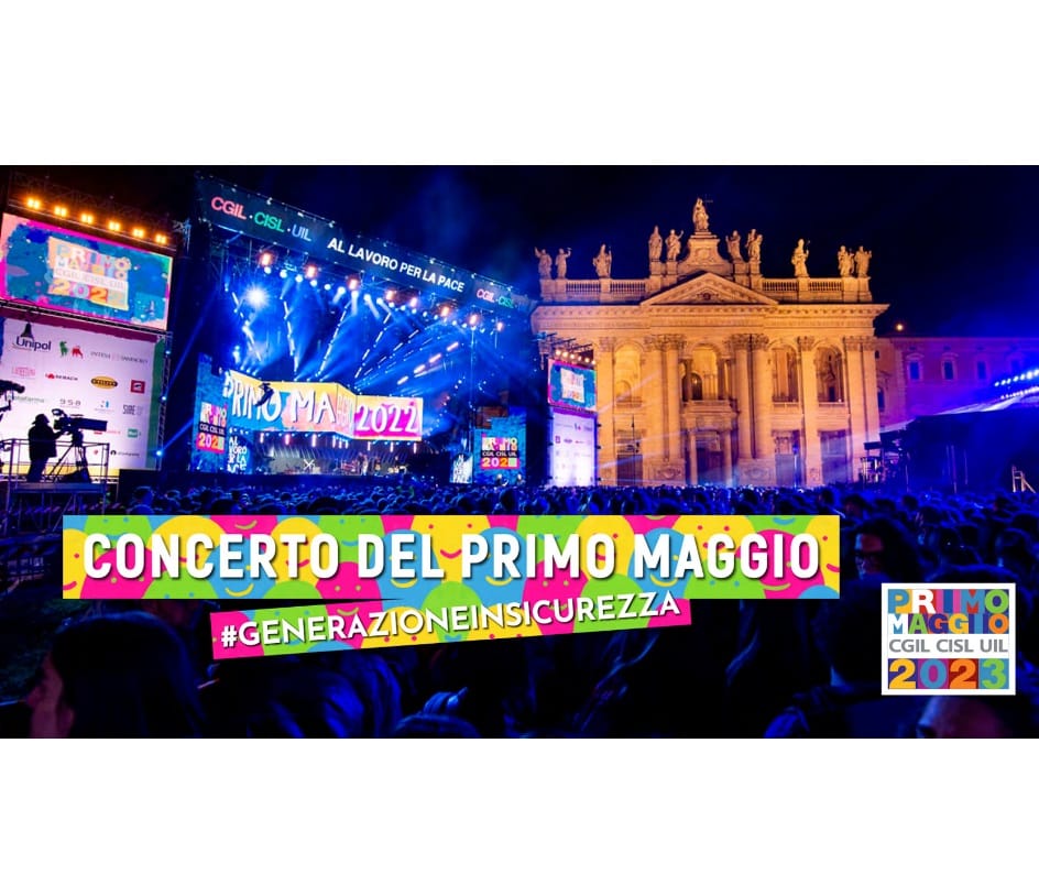 Diadora Utility ha vestito di rosa il Concerto del 1° maggio