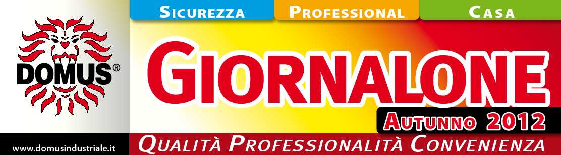 Domus Industriale lancia il “Giornalone Autunno 2012”