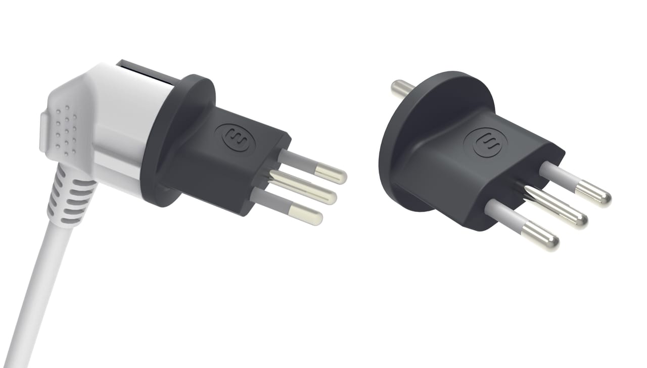 Schuko Fix, adattatore fisso 70035