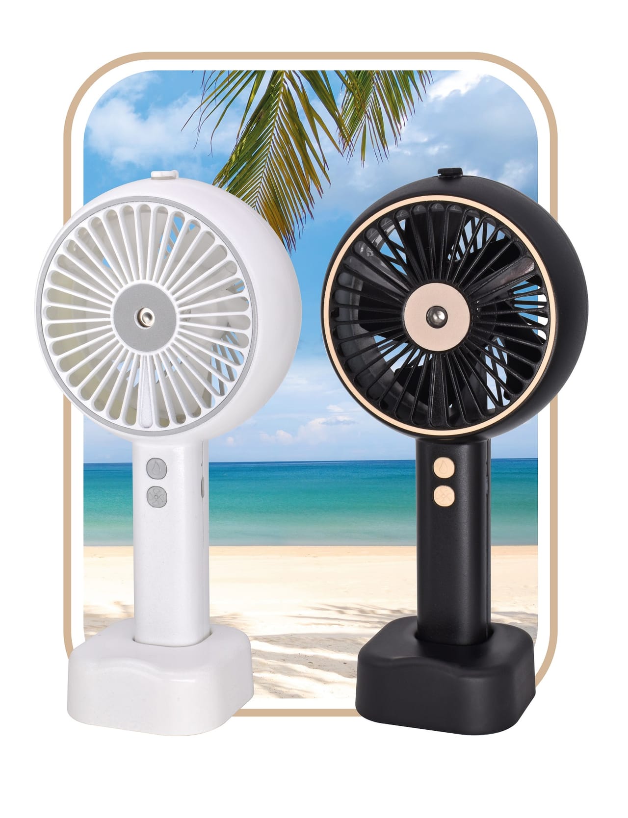 Fresh Breeze, ventilatore e nebulizzatore