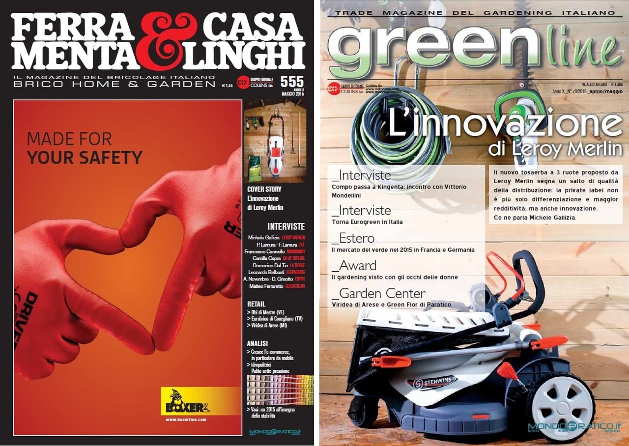 Scarica il numero di maggio di Ferramenta&Casalinghi e GreenLine!