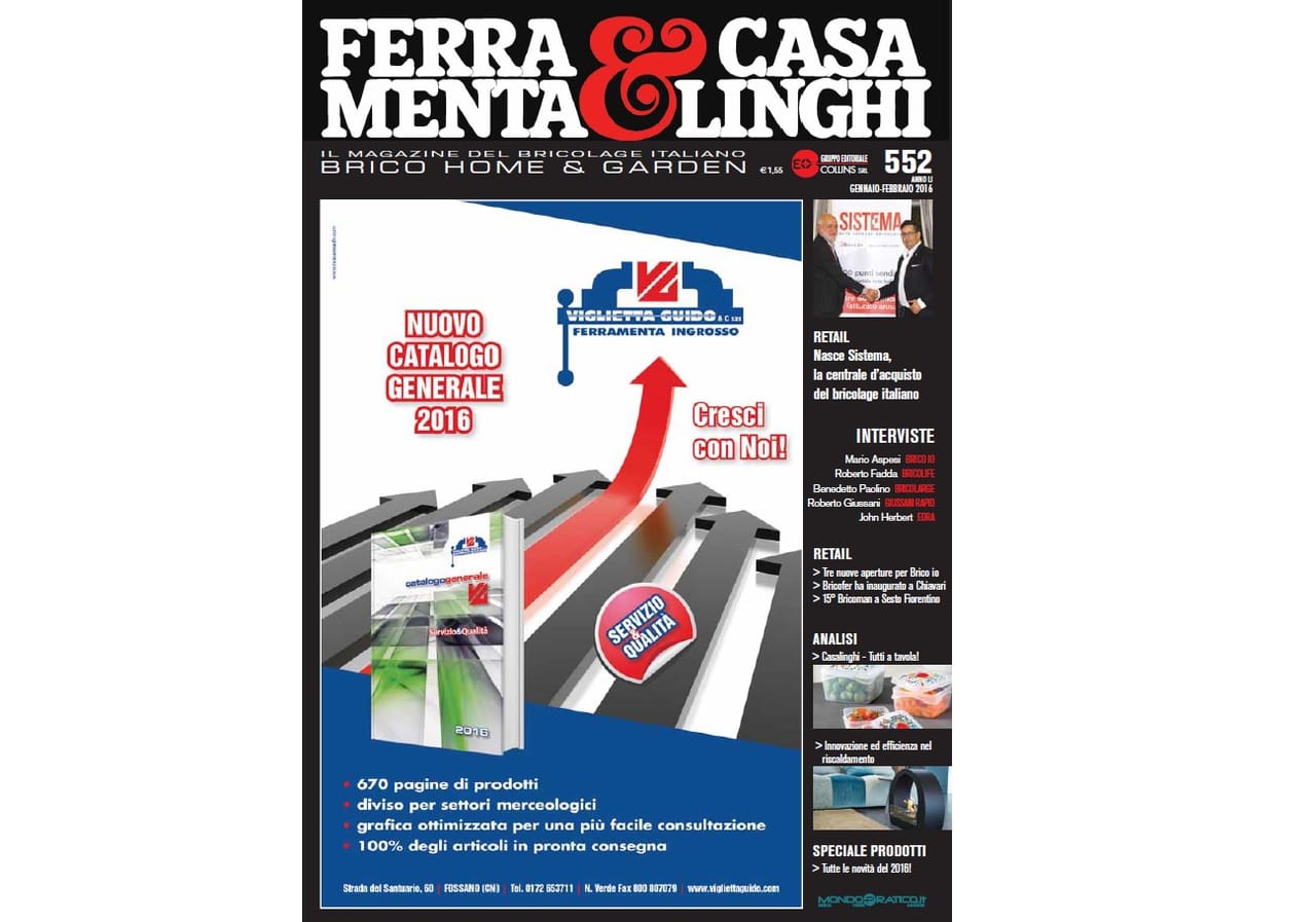 Scarica gratis il primo numero del 2016 di Ferramenta&Casalinghi!