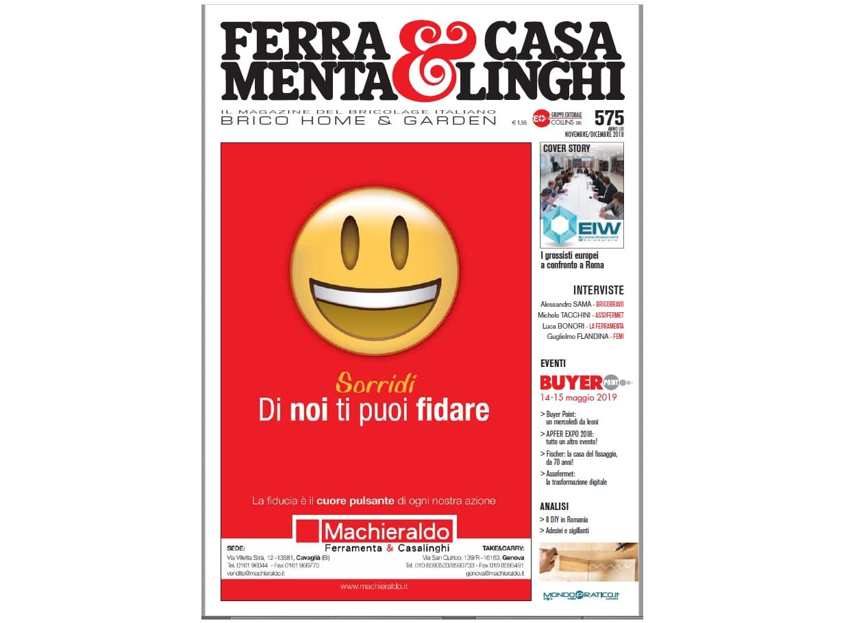 Scarica il numero di novembre/dicembre di Ferramenta&Casalinghi!