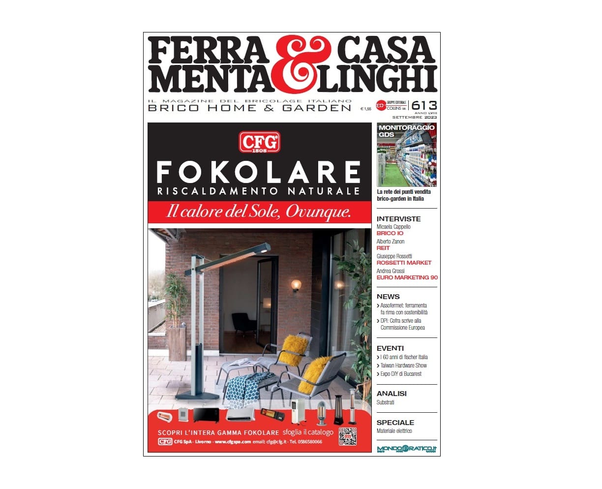 E' online il numero di settembre di Ferramenta&Casalinghi