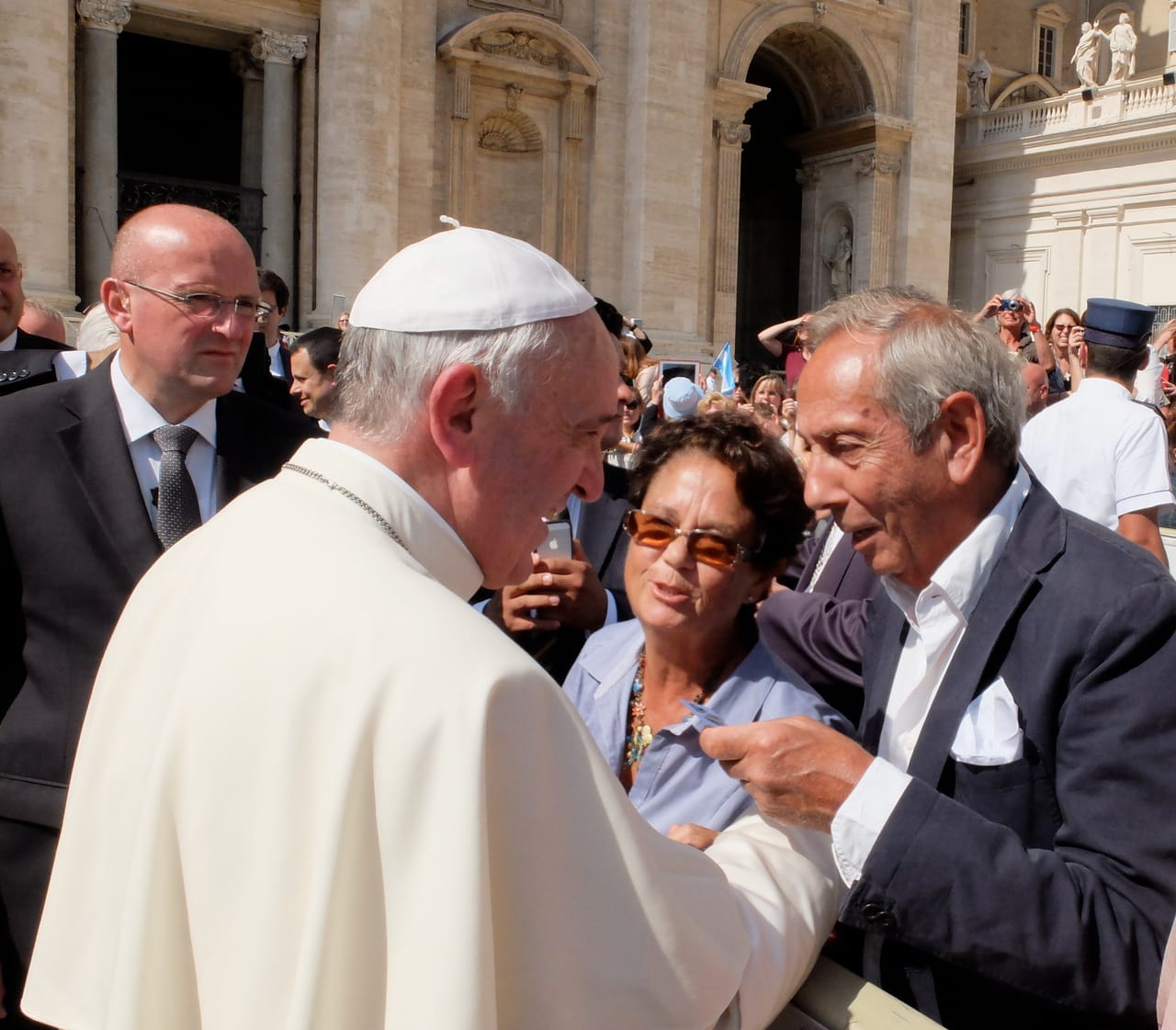 Bricolife in udienza da Papa Francesco