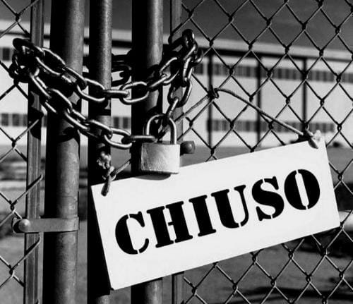 Continua il calo dei fallimenti delle aziende in Italia: -7,2%!
