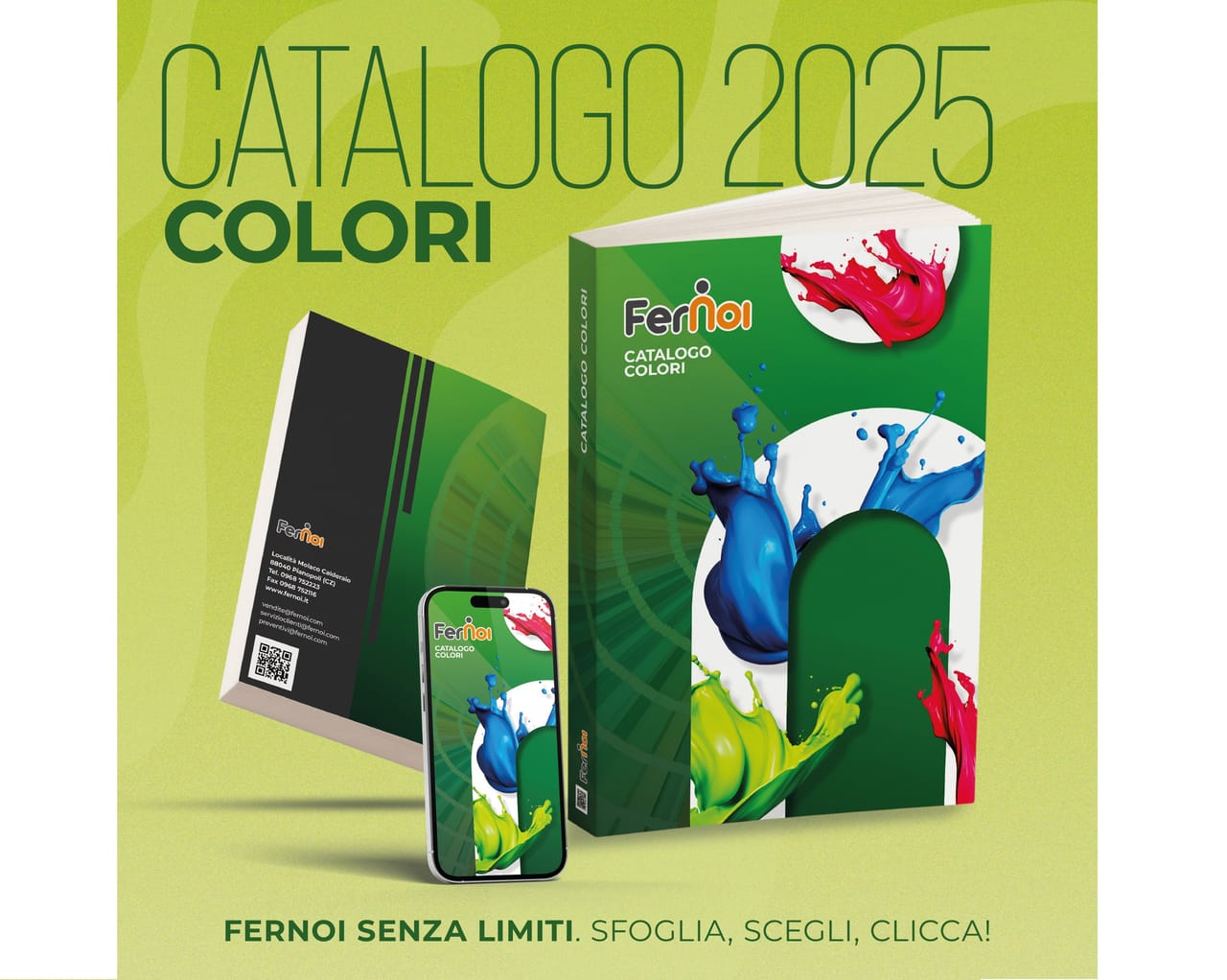 Fernoi presenta il nuovo Catalogo Colori 2025