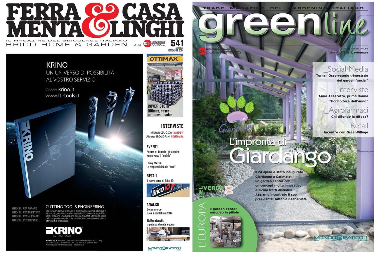 Scarica gratuitamente GreenLine e Ferramenta&Casalinghi di settembre!