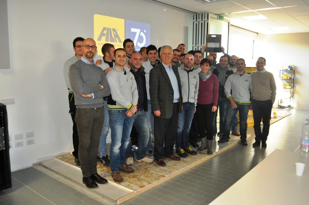 La formazione di Fila nei Leroy Merlin italiani