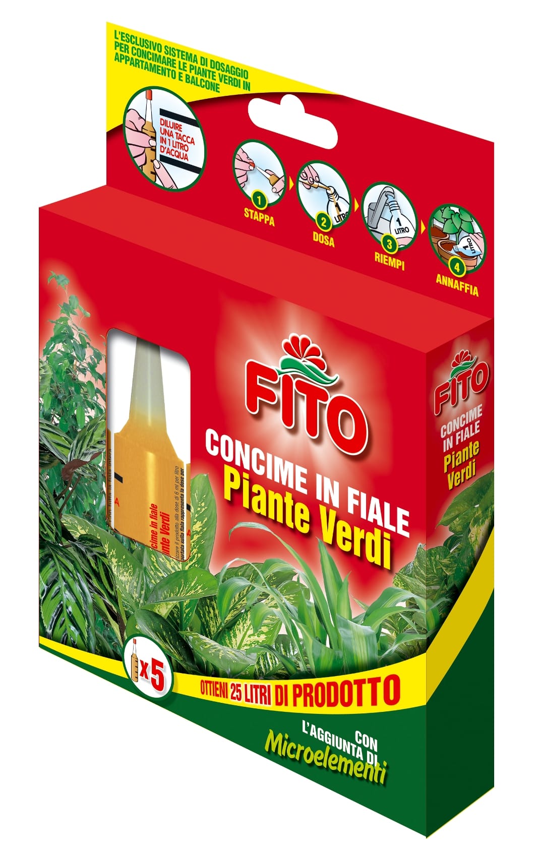 Il concime in fiala