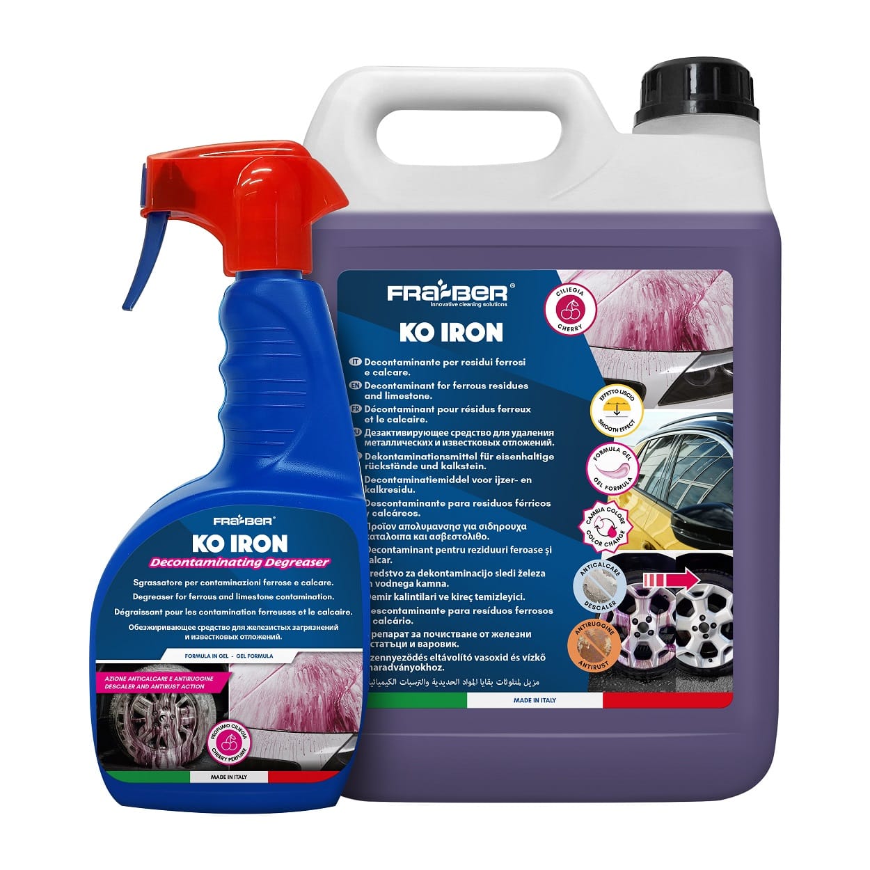 Detergente e decontaminante Ko Iron