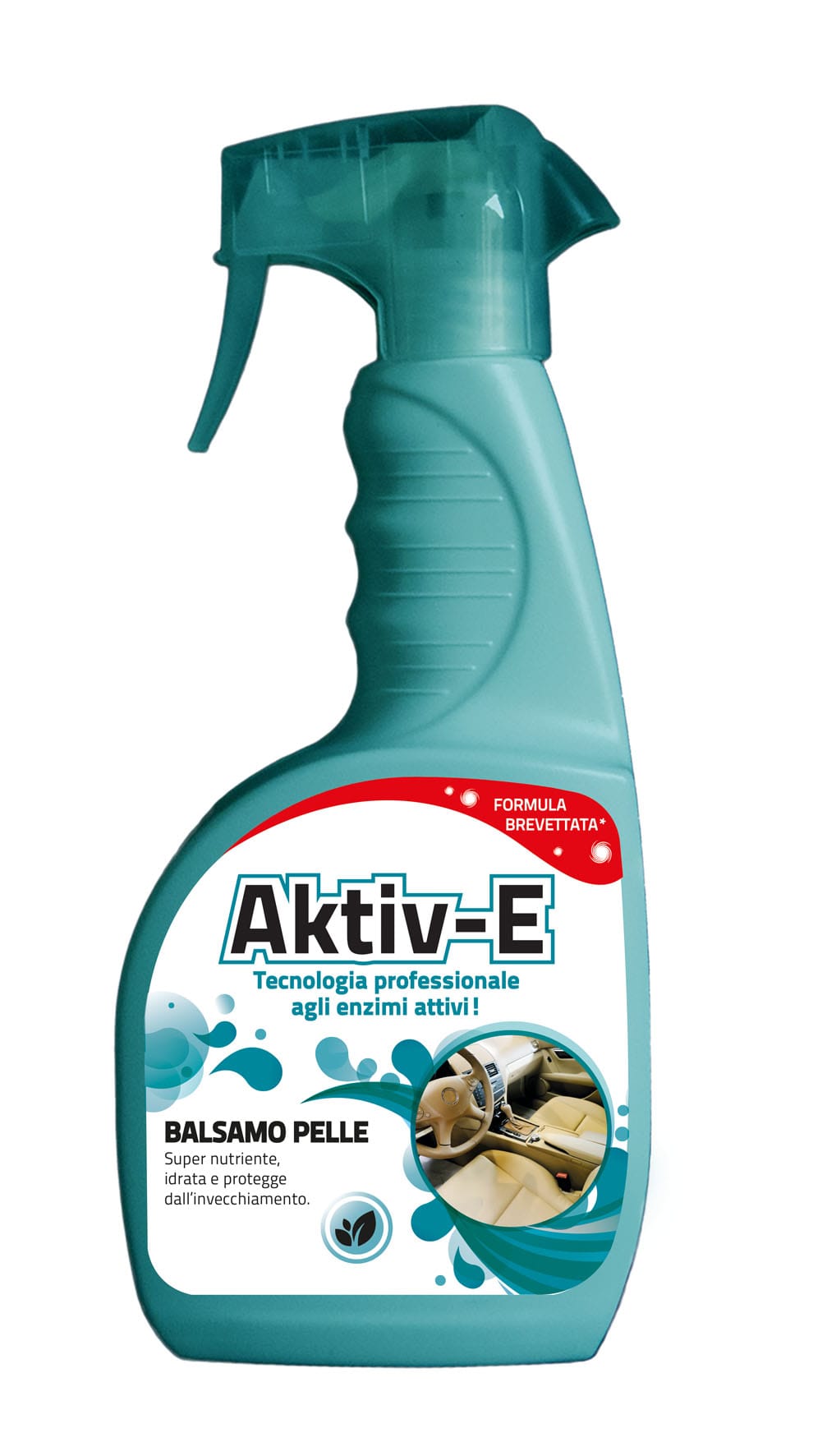 Detergente e balsamo per gli interni auto