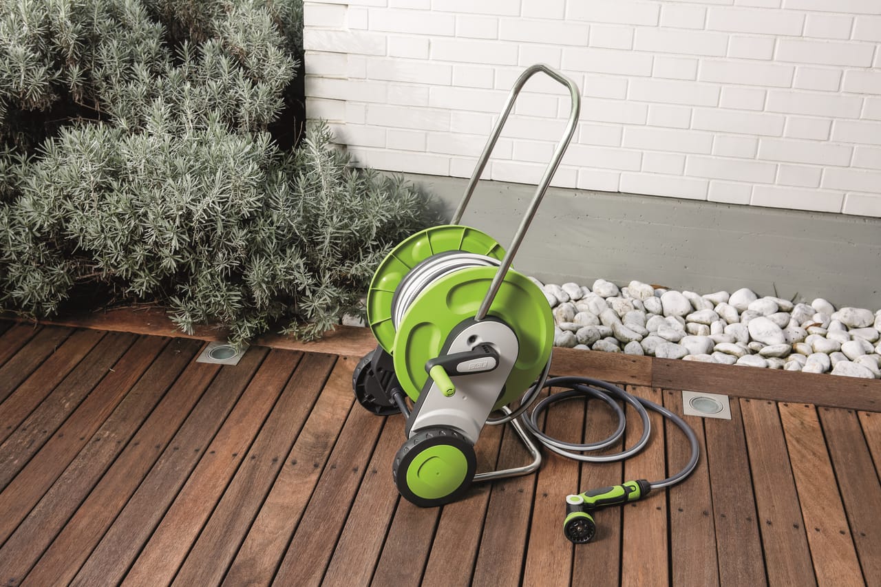 Carrello avvolgitubo con Stability System