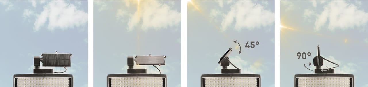 Proiettore solare LED