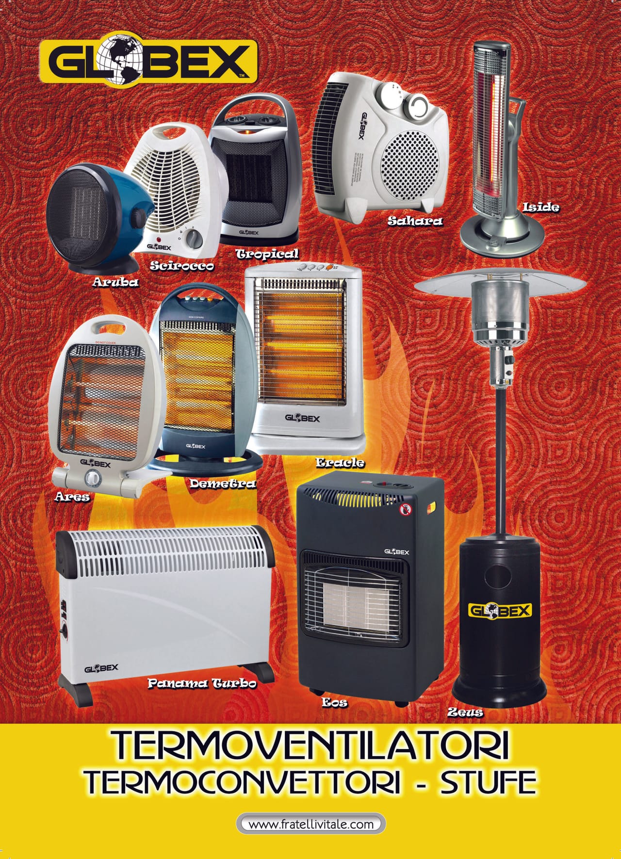 Termoventilatori e stufe Globex