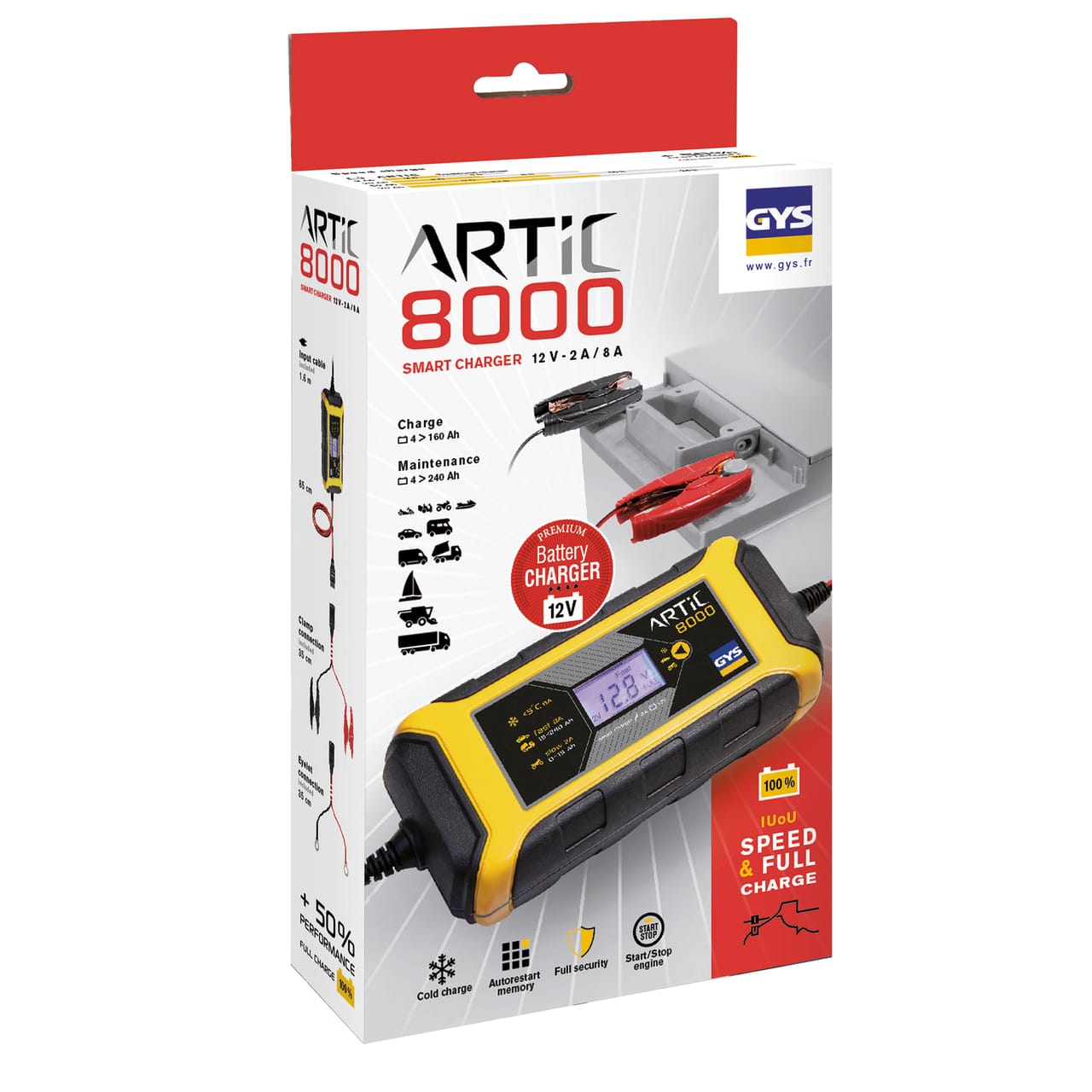 Caricabatterie ARTIC 8000