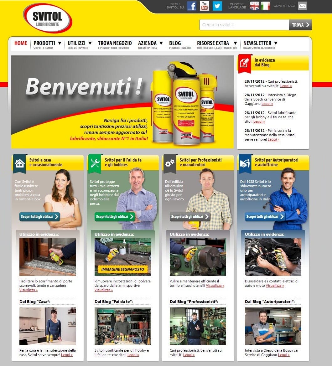 E' online Svitol.it