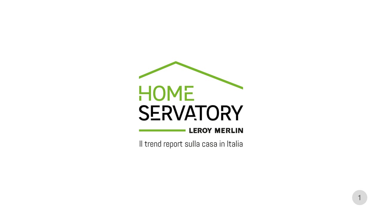 Il trend report della casa in Italia 2025 di Leroy Merlin