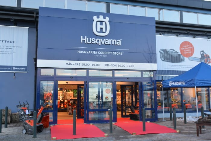 Il Svezia il primo concept store di Husqvarna