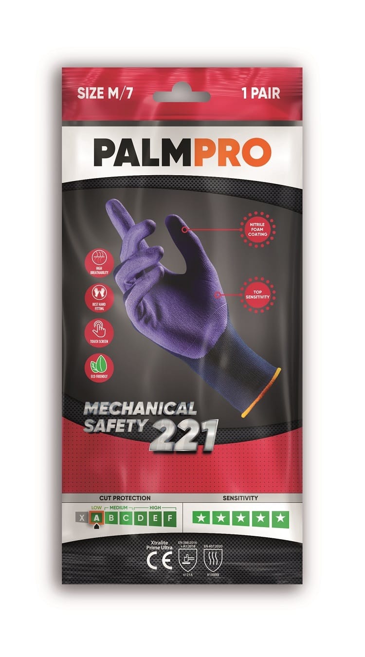 Guanto Palmpro Mechanical safety 221