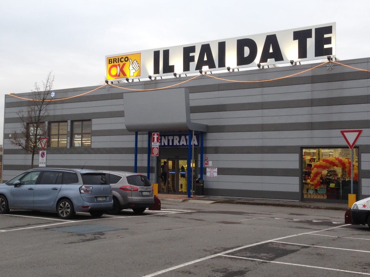 Le immagini del nuovo Brico OK di Galliate