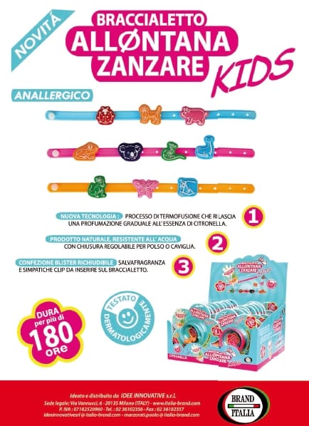 Allontanare le zanzare dai bambini