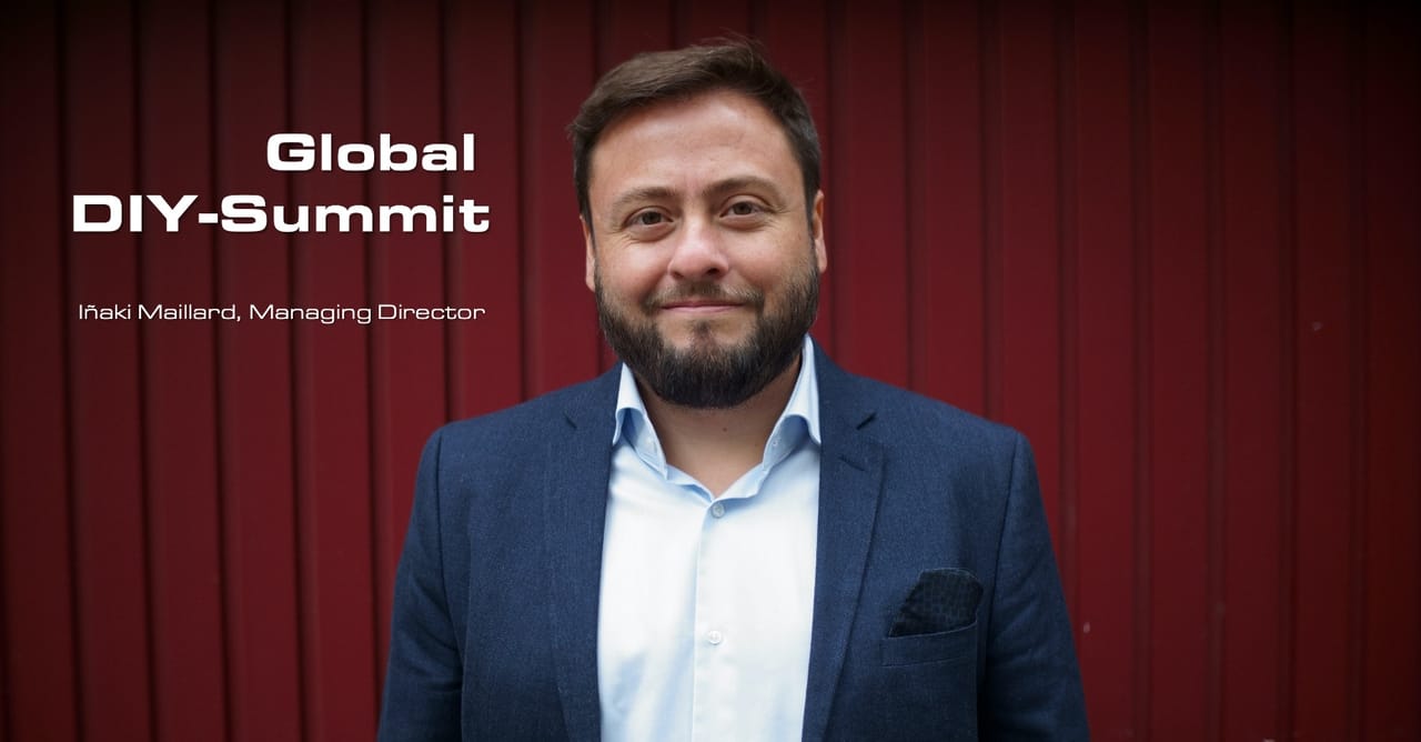 Iñaki Maillard nuovo managing director di Global DIY-Summit