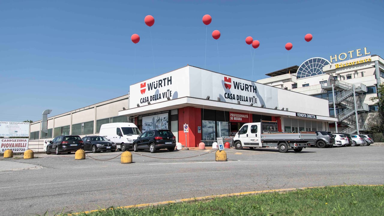 Inaugurata la "Casa della vite" di Wuerth Italia