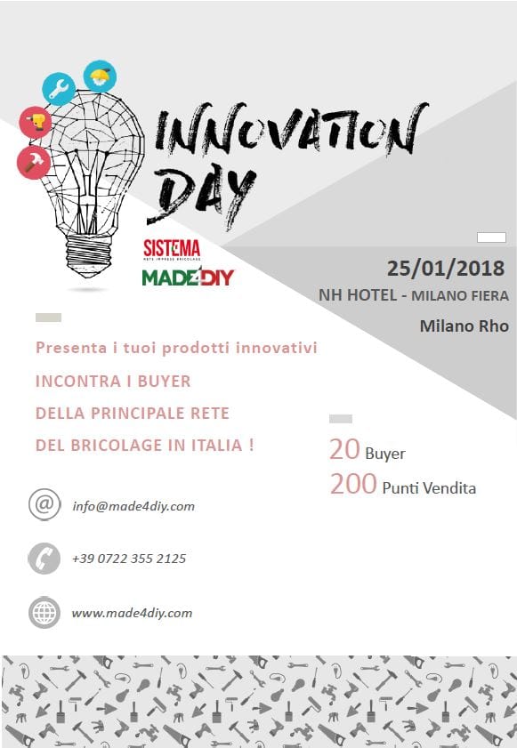 Innovation Day il 25 gennaio a Milano