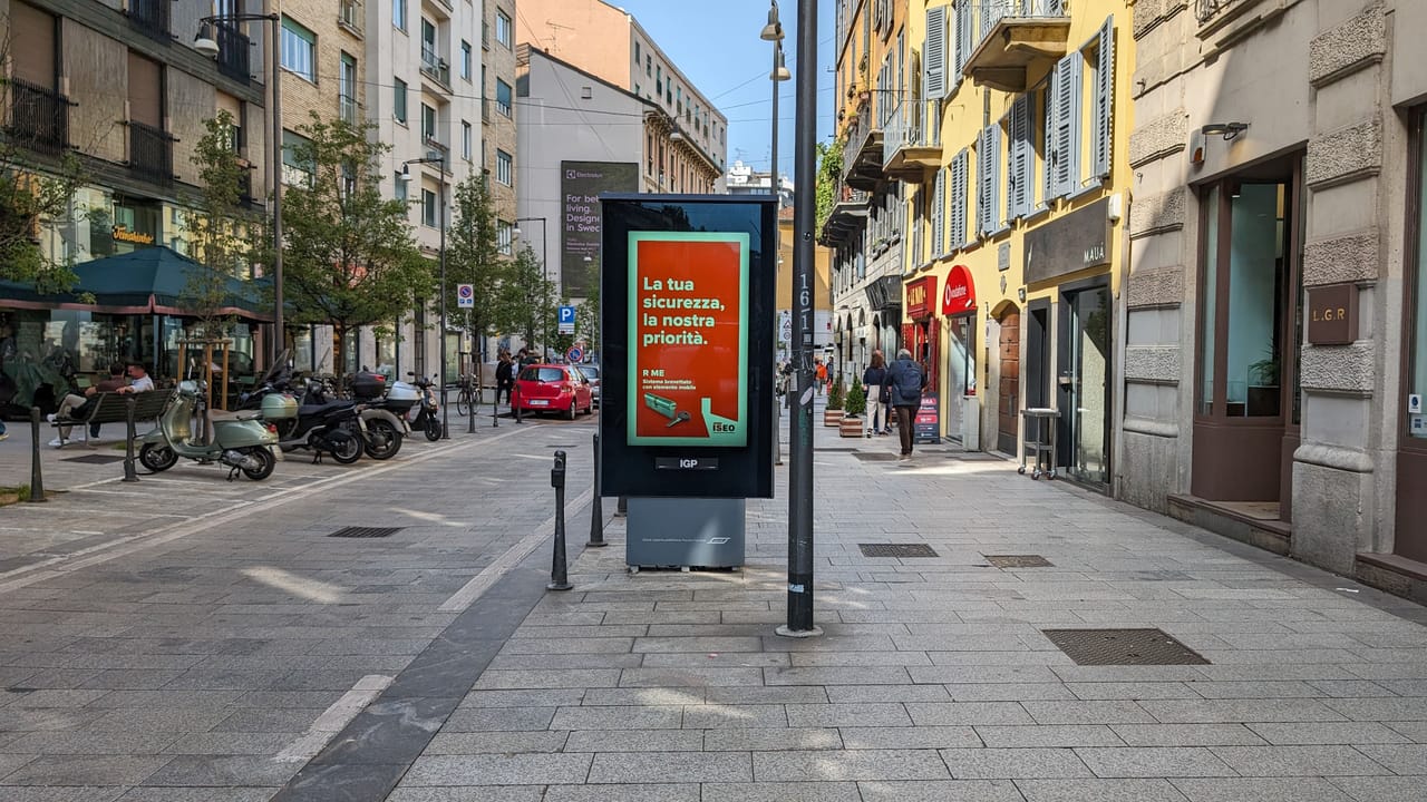 La nuova campagna di affissione ISEO protagonista in Italia, Spagna e Grecia