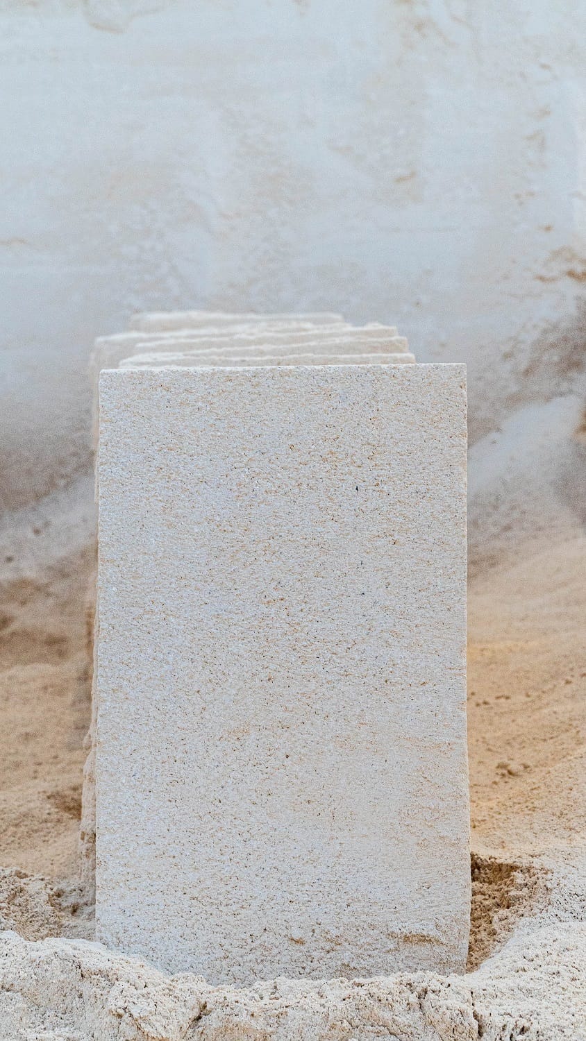 Pietra di Canosa per l'edilizia