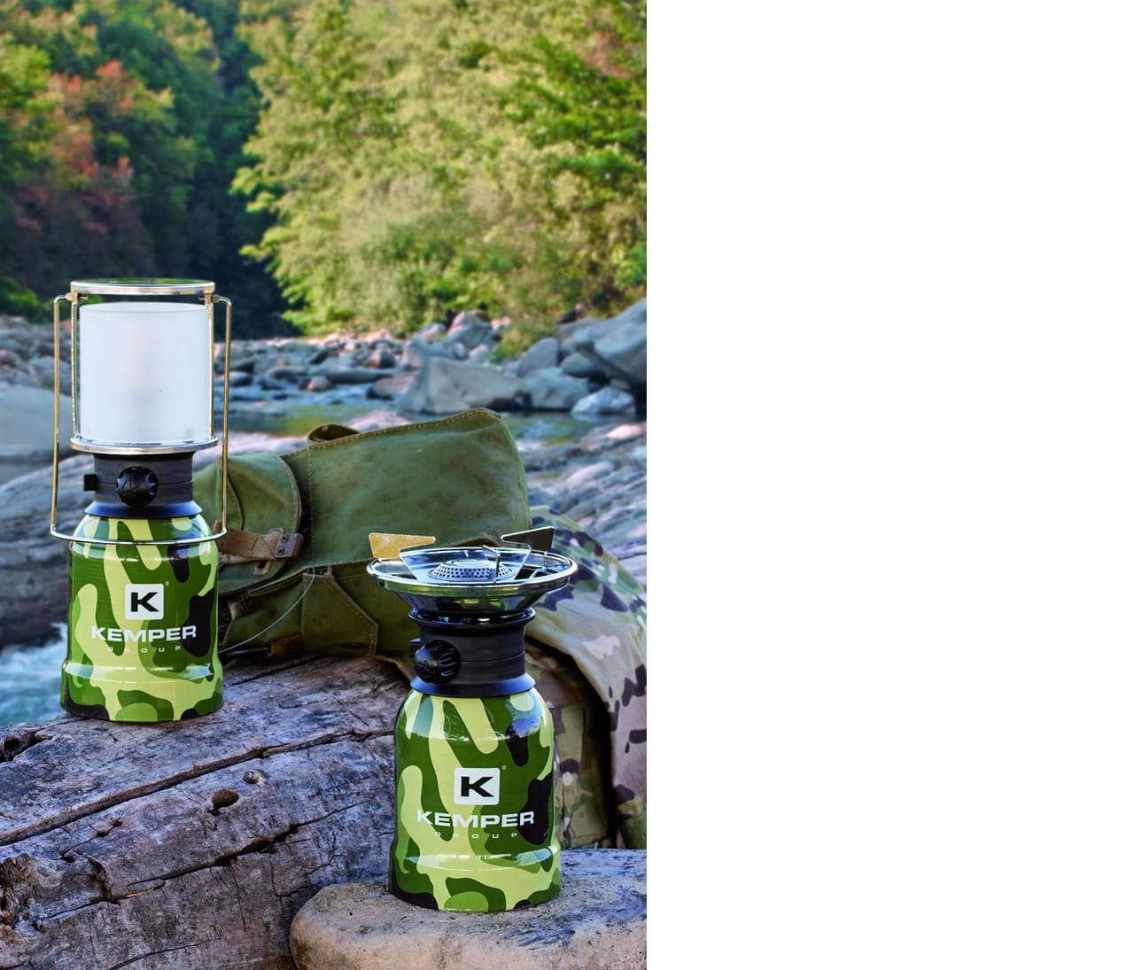 Nuova linea da campeggio Camouflage