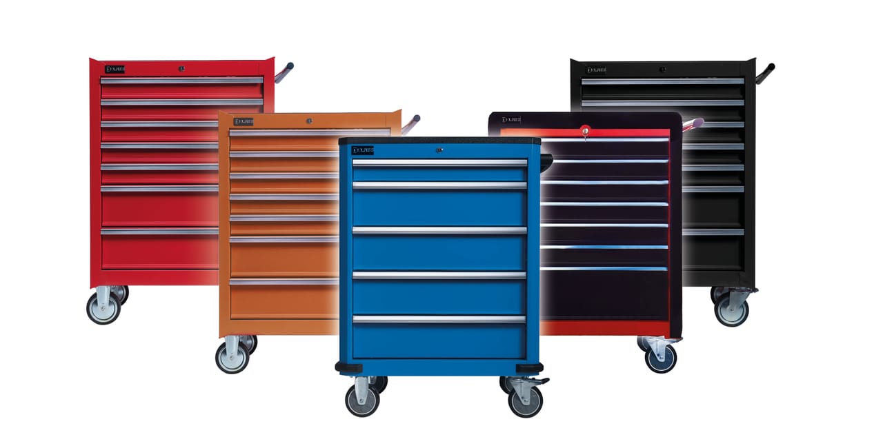 Carrelli portautensili Master e Masterpro: versatili, affidabili, sicuri