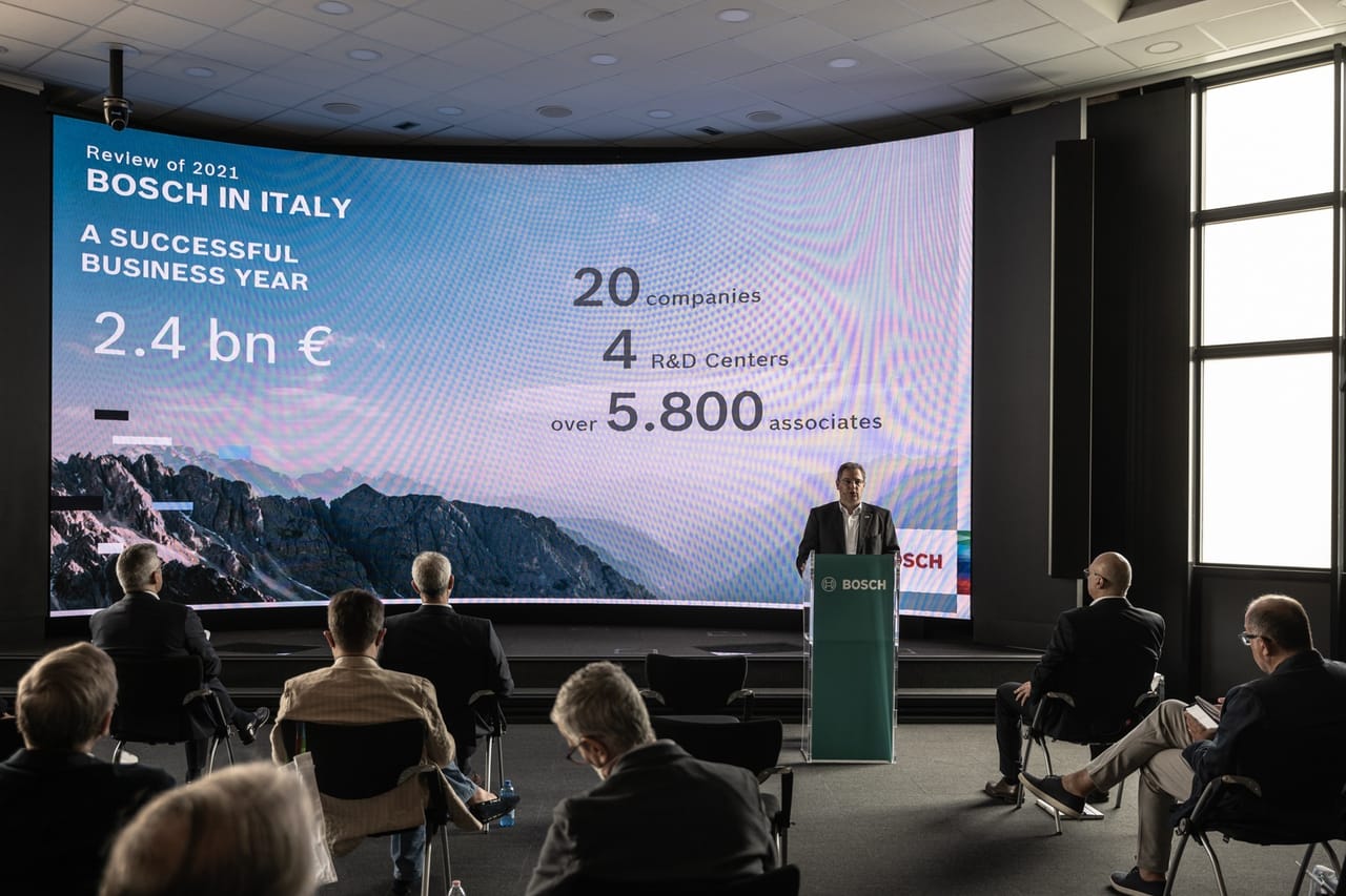 Bosch Italia è cresciuta del 20% nel 2021