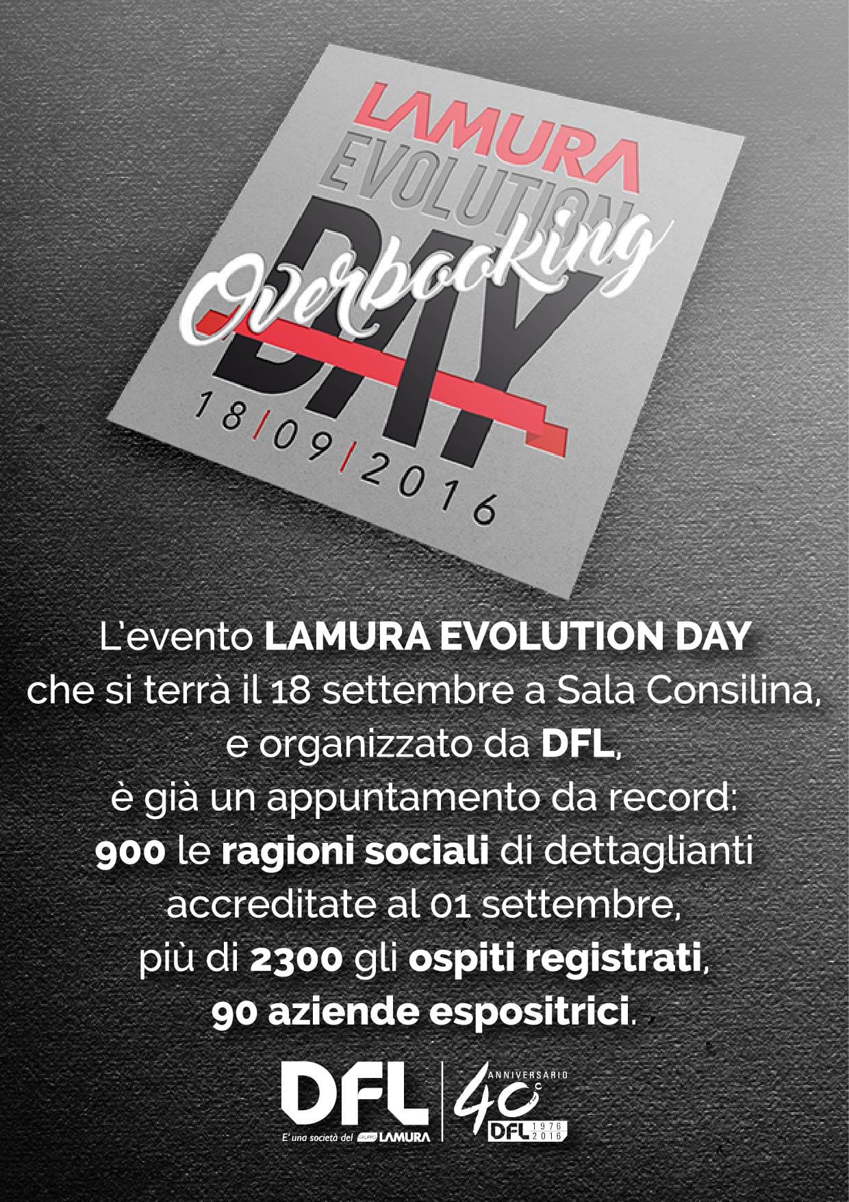 Lamura Evolution Day il 18 settembre a Sala Consilina (SA)