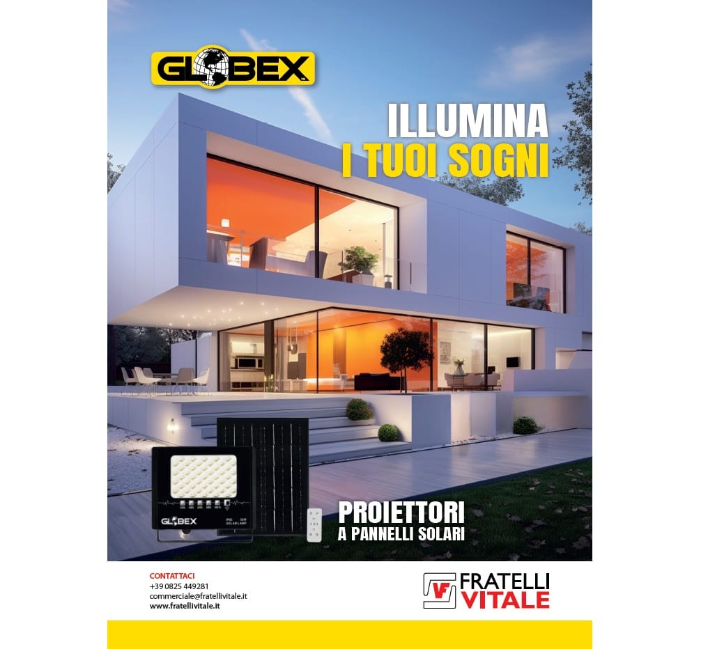 ​Proiettori a led con pannelli solari