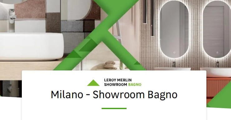 Leroy Merlin: apre a Milano il primo showroom dedicato al "mondo bagno"