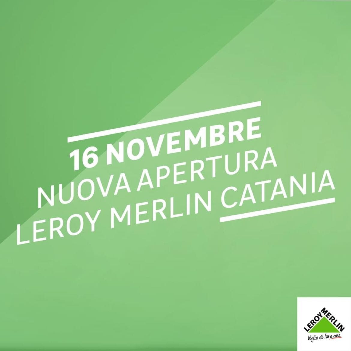 Leroy Merlin di Catania: c'è la data!